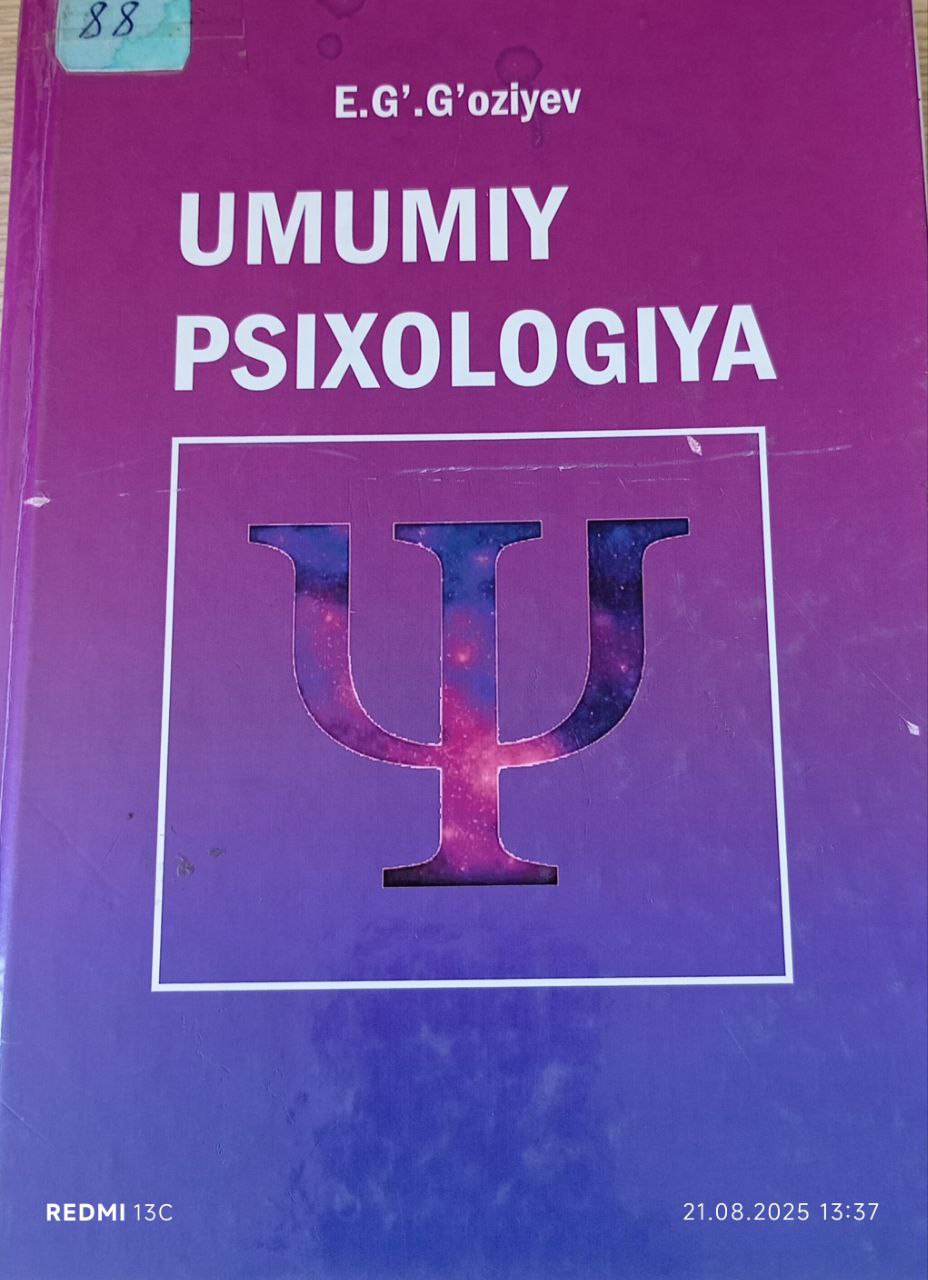 Umumiy psixologiya