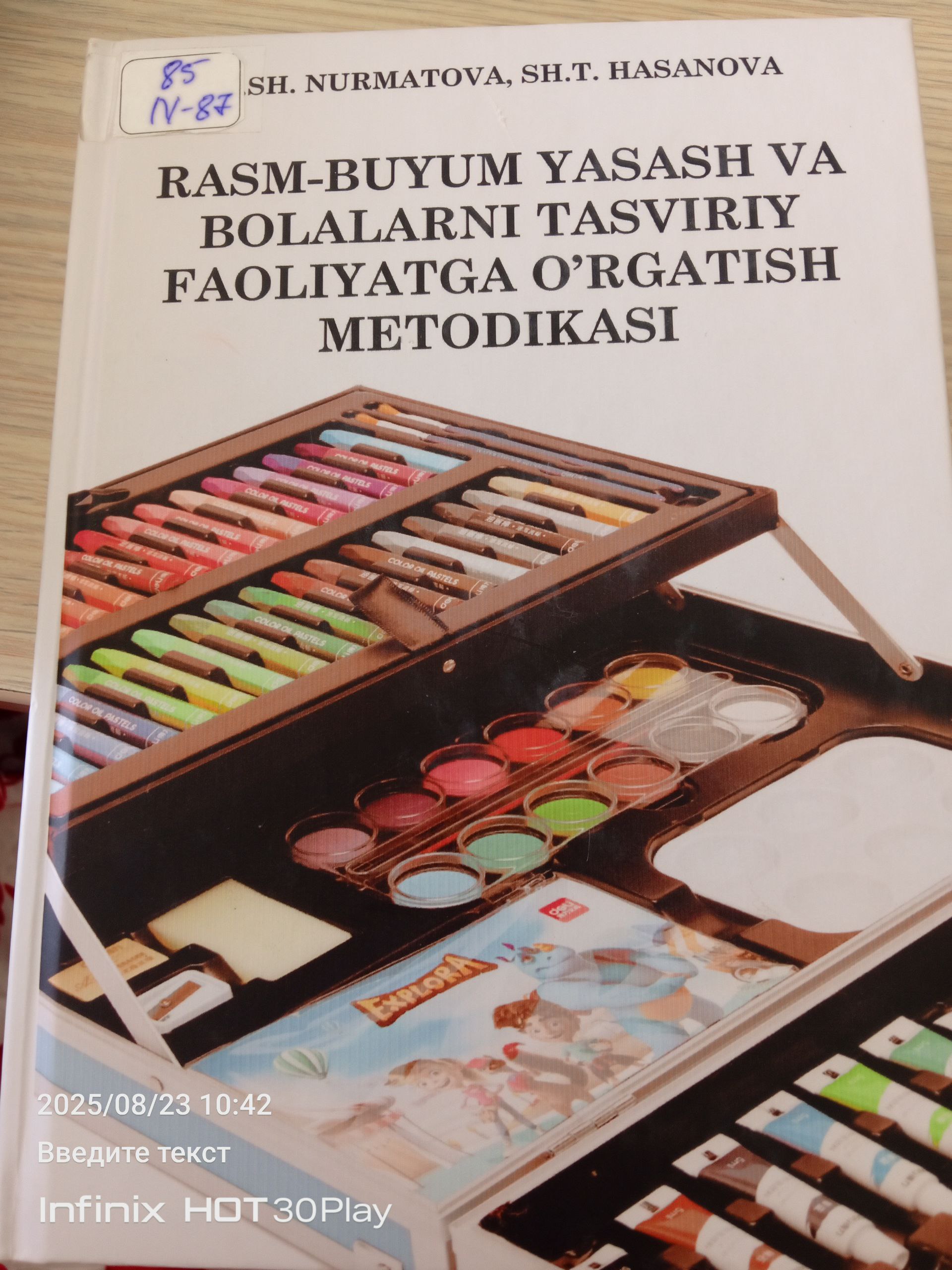 Rasm, buyumlar yasash va tasviriy faoliyat metodikasi