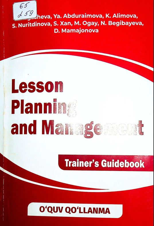 Lesson planning and management