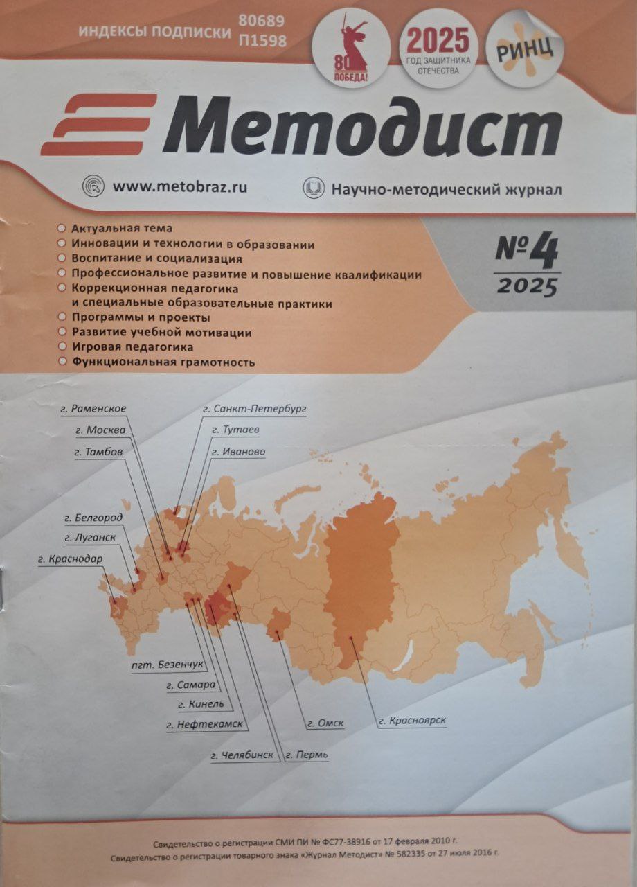 Методист №4-2025