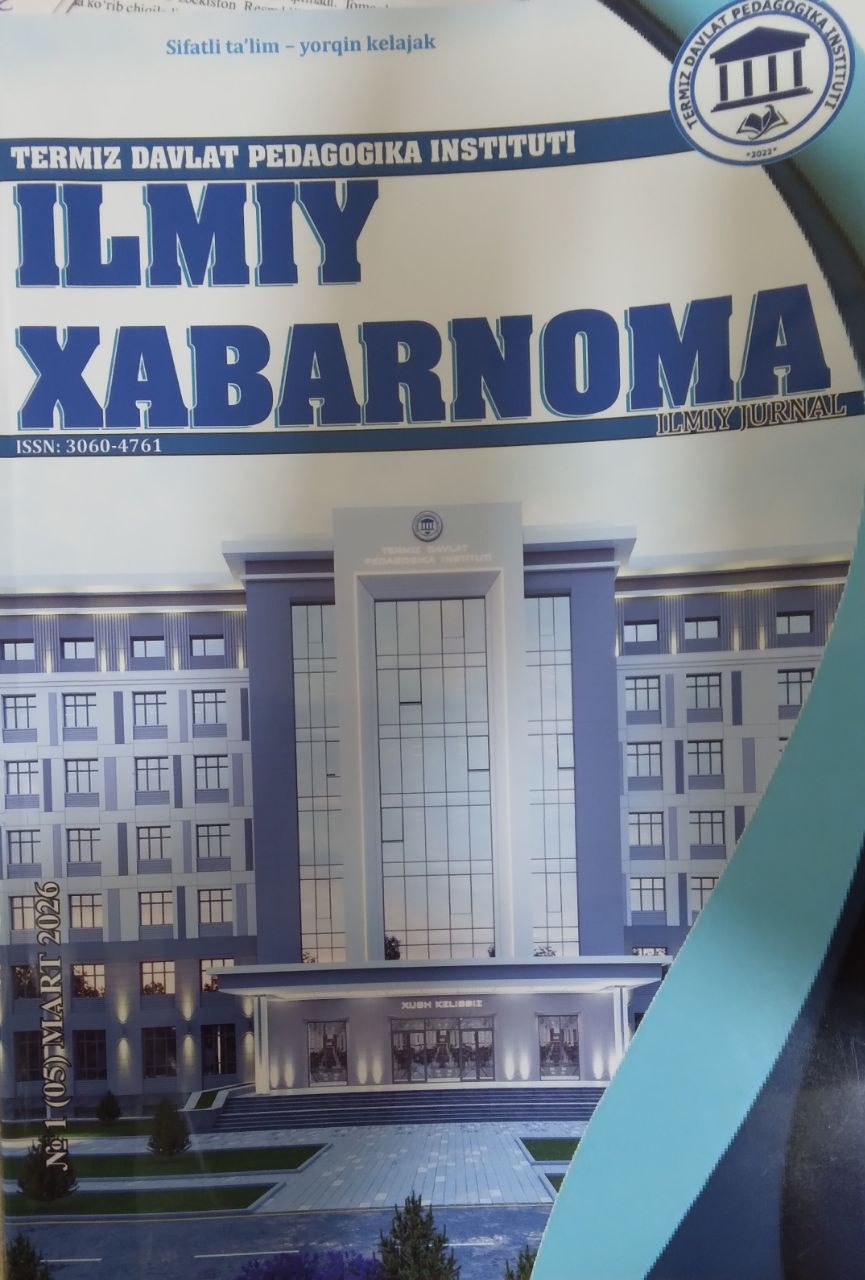 Ilmiy xabarnoma 1(05) 2026 mart