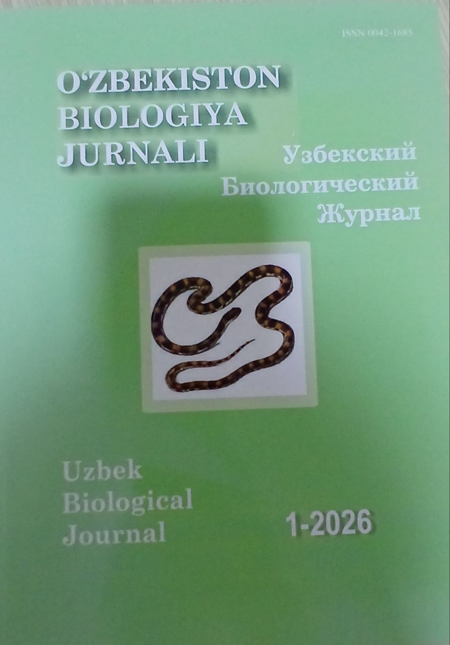 O`zbekiston biologiya jurnali 01/2026