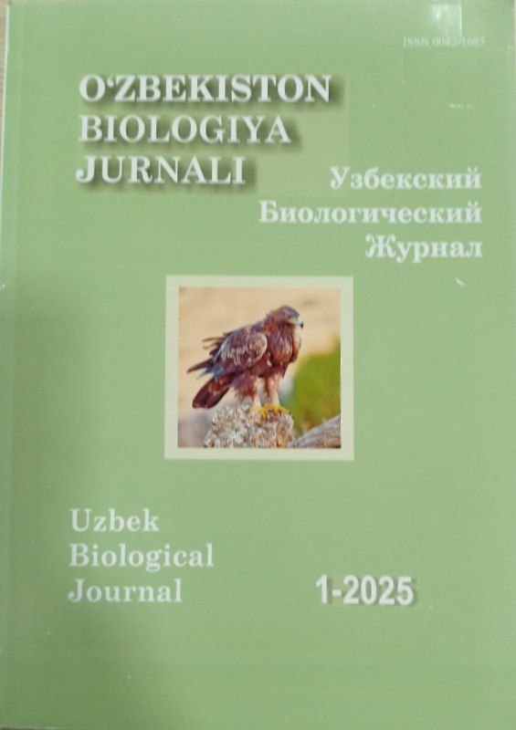 O'zbekiston biologiya jurnali № 1
