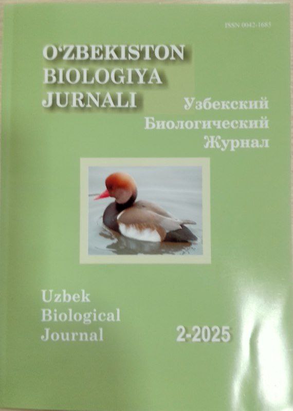 O'zbekiston biologiya jurnali № 3