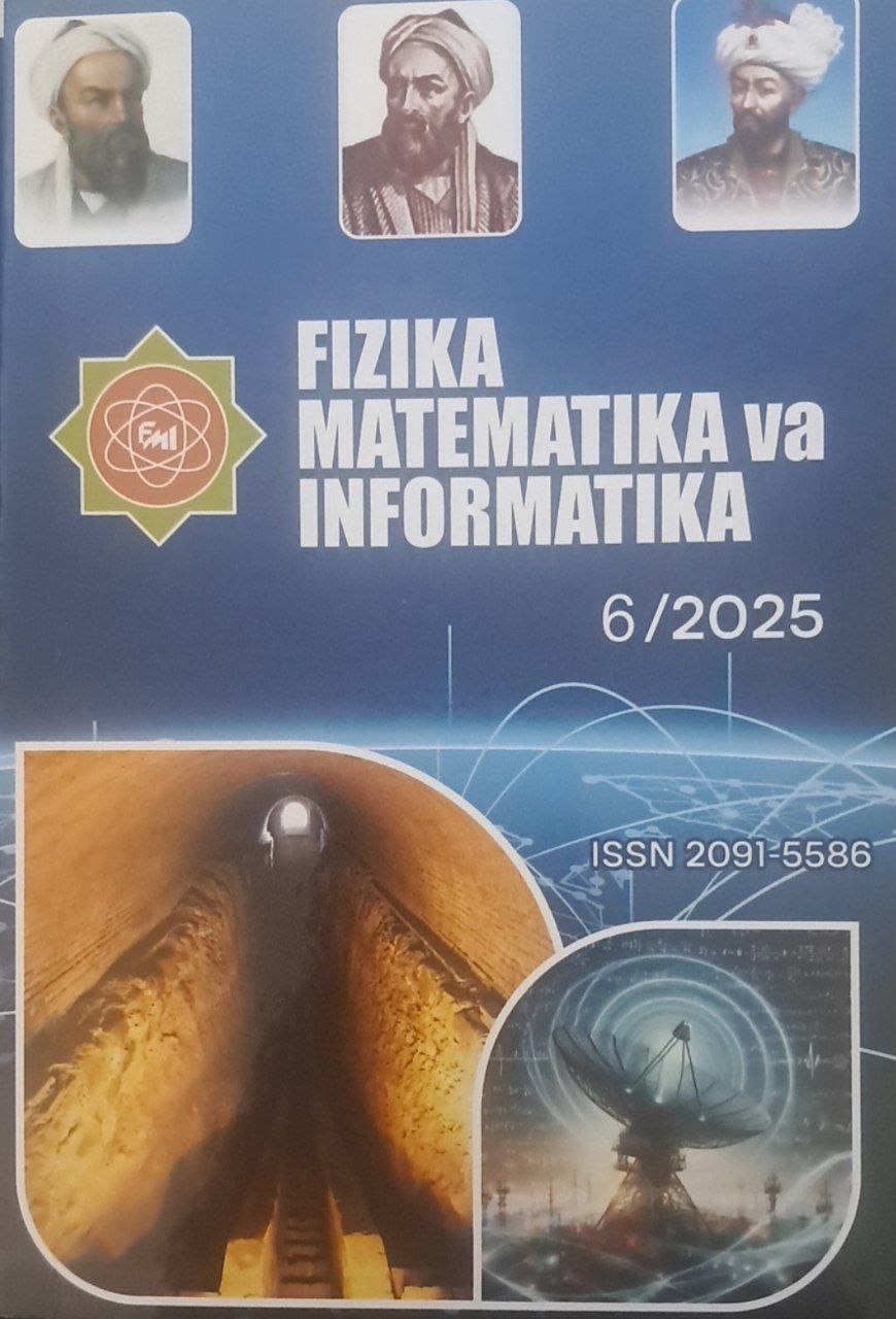 Fizika Matematika va Informatika №6-2025